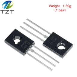 TZT 10PCS For Voltage Regulation Module BD139 BD140 ( 5PCS BD139 + 5PCS BD140 )