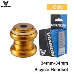 VIARON Bicycle Headset 4455ST/4456ST CNC 11/8"-11/2" Sealed Bearing Straight Tapered Tube Fork MTB Bike Headset