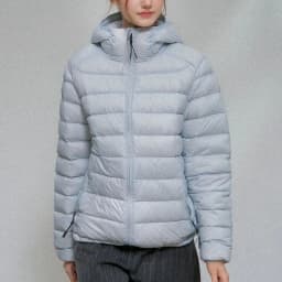 Lightweight Puffer Jacket Women Slim Fit Quilted Thin Winter Coat Hooded Casual Warm Inner Down Outerwear Cotton Parkas куртка