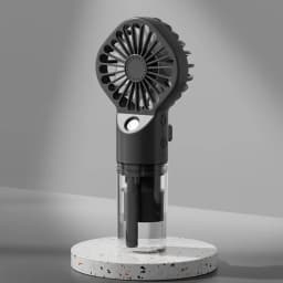 Customizable Humidifier Fan Mini Handheld Mist Fan Portable USB Rechargeable Fan with Humidifier Mini Water Spray Hand Fan