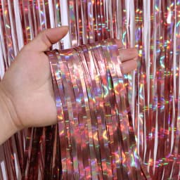 Advanced Birthday Party Decorations Backdrop Wall Foil Tassel Fringe Curtain Kids Adult Photo Booth Baby Shower Party Supplies
