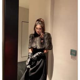 Mao Mao Jacket Women's Light Luxury High-end Celebrity Temperament Imitation Mink Fur Integrated Short Fur Shawl