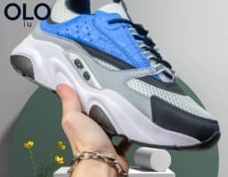 Black Iridescent Reflective Mesh Dad Shoes Thick Sole Shock Absorb Night Glow Casual Sneakers Unisex
