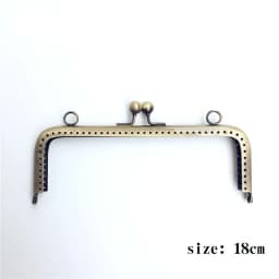 10PCS 8.5cm Antique Bronze Square Glossy Metal Purse Frame For Bag DIY Handmade Kiss Lock Clutch Frame Accessory
