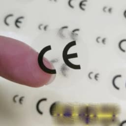 1cm Round CE Sticker White/Silver/Hologaphic/Clear Base Circle Label 500pcs