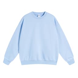 ZODF 2024 Autumn Winter Men's Basic O-Neck Sweatshirt Unisex Loose Solid 430gsm Terry Pullovers Streetwears HY0910