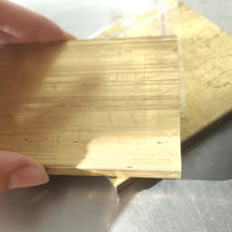 1pcs H62 Brass Block Brass Plate Knife Handle Guard Heat Sink Material DIY Customize Service