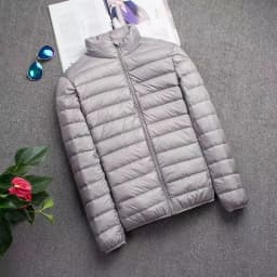 2026 0-10℃ Men's Winter Jacket Ultra Light Duck Down Jackets Portable Hooded Puffer Feather Thin Parkas Windproof Outerwear Coat