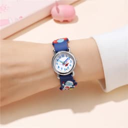 Spaceman Children Watch For 1-15 Years Old Boys Soft Silicone Cartoon Kid Wristwatch Clock