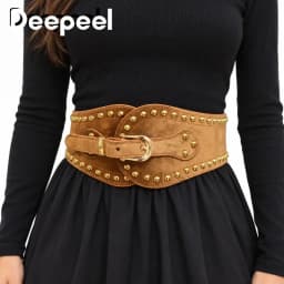 1Pc 60-80cm Suspenders with Decorative Corset Cummerbunds Adjustment Strap Fashion Corsets Belts coat Female Belt
