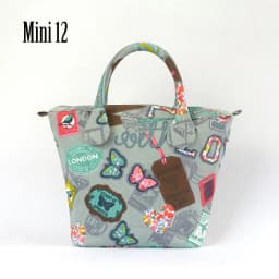 TANQU Short Long Round Flora Canvas Fabric Handle with Insert Lining for Obag Classic Mini O Bag Women's Bags Shoulder Handbag