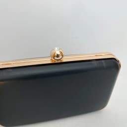 20cm Rectangle Shell Box Bag Clutch Frame Women Purse Frame Chain Clasp Loop Pearl Head Lock Handmade Accessories Materials