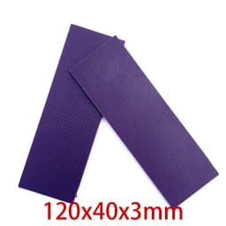 2pieces Composite G10 Knife Handle Material for DIY Handmade Knife Handle Making Material G10 Tool Patch Material 120x40x3mm
