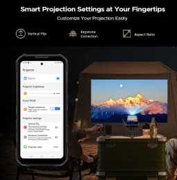 World Premiere DOOGEE V Max Play 5G Projector Rugged Phone 20500mAh Dual Camping Lights Dimensity 7300 16GB+512GB NFC Smartphone