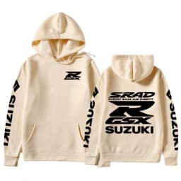 Suzuki GSX R Logo Motorcycle Racing Team Men Hoodie 2026 New Fashion Women Sweatshirt Spring Autumn Sports Couple Pullover Tops