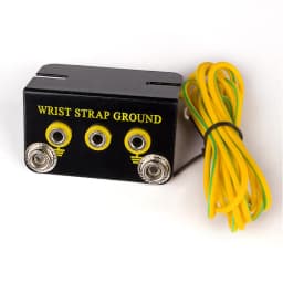 1/2/3/5Pcs L Shaped Anti Static Socket 2/3/4/5/7 Holes Steel Strap Grounding Wire Base 1.7M Copper Electrostatic Earth Cable