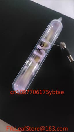 99.999% pure rare luminescent gas element seriesMulti piece sealed glass tube containing