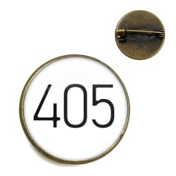 Anime Hunter x Hunter Hisoka Testing Glass Dome Pin Badge Cosplay Kurapika Killua Zoldyck GON·FREECSS Number Brooch Gift