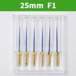 Dental Super Files Blue Rotary File Nickel Titanium Metal Root Canal File Endodontic Equipment 21/25/31mm S1/S2/F1/F2/F3/F4/F5