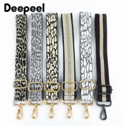 38mm Replacement Handbag Strap Leopard Shoulder Straps Adjustable Crossbody Belts for DIY Women Bag Belt Replace Accessories
