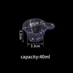 50-200Pcs 40ML Plastic Disposable Cups Dispenser Silicone Resin Mold Tool for DIY Epoxy Resin Crafts Jewelry Making Tools