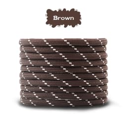 2 Pairs Work Boots Shoe Laces Diameter 4.5mm Heavy Duty Hiking Shoelaces for Men Women Round German Training Shoelace
