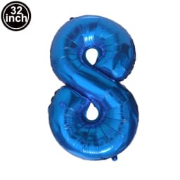 Multi Color Large Numbers 1 Balloon 32Inch 1 2 3 4 5 6 7 8 9 Birthday Ball Red Digit Bachelorette Balloons Figure Golob Balloons