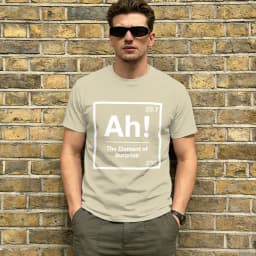 Project Hail Mary T-Shirt Summer AH! Element of Surprise Hippie T-Shirts Mens Pure Cotton O Neck Oversize Tees Short Sleeve