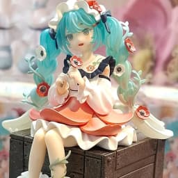 Hatsune Miku Anime Figure - Kawaii Flower Fairy Cartoon PVC Action Figurine Model Doll for Kids Birthday Gift