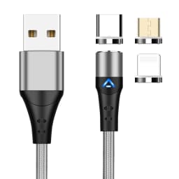 5A Magnetic USB C Cable Super Fast Charging Micro USB Type C For iPhone 13 Samsung Xiaomi Huawei P30 Android Charging Data Cable