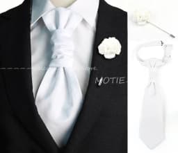 Newest Men's Soild Color Tie Brooch Set Red Ajustable NeckTie Luxury Gemstone Brooch Classic Suit Tuxedo Groom Wedding Accessory