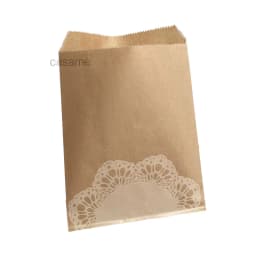 25 Pcs Pure Solid Color Bags Kraft Paper Bag Candy Biscuit Gift Wrapping Baked Goods Bag Favour Bags for Gifts 13*18cm