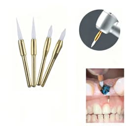 1pc Dental Soft Trimmer Burs Implant Surgical Ceramic Soft Tissue Gingiva Dentistry Teeth Whitening Tools Surgical Instruments