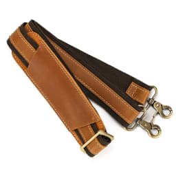 Vintage Leather Strap For Shoulder Bag Adjustable Long Strap For Messenger Bags Men's Bag Strap
