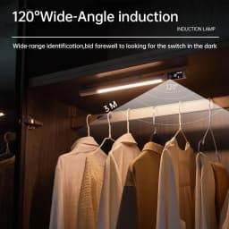 Motion Sensor Light Night Light Desk Lamp Type C Rechargeable Lights Cabinet Lights For Kitchen LED Digital Display Night Lights