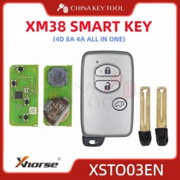 Xhorse XM38 Smart Key Remote 4D 8A 4A All in One For Toyota Lexus: XSTO03EN Global Version With Logo
