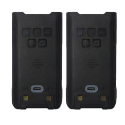 Baofeng Walkie Talkie UV-9RPlus Battery Type-C Enlarge Rechargable Battery With Type-C Charging For UV 9R Pro V1 UV9R PLUS Radio
