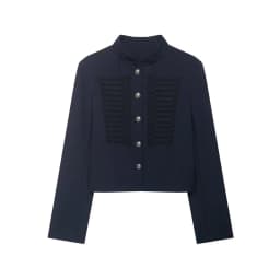 Women's Jacket 2026 New Spring Autumn Long Sleeve Button Single-Breasted Short Jacket Personality Fashion Female Outerwear