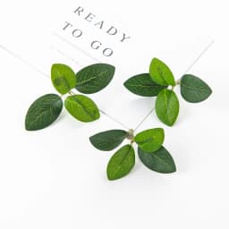 50PC Artificial Flowers Silk Tea Leaf Fake Plants DIY Scrapbook Candy Box Wedding Bridal Bouquet Christmas Home Party Decoration