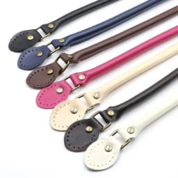 Handle Bag Straps Genuine Leather 40cm/50cm/60cm Handle Belt Shoulder Bag Handles Replacement for Handbags Strap DIY Accessories