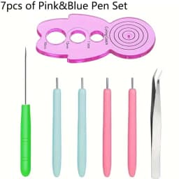 Paper Quilling Tools Scrape Rolling Curling Needle Pen Creative Hand Made Pattern Sticker Tool DIY Handmade Fittings