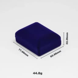 Wholesale Pendant Necklace Chain Storage Package Gift Box Soft Black Blue/Red/Velvet Casket Long Earrings Jewelry Organizer Box