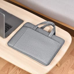 A 15.6 Inch Simple Design Laptop Briefcase High Quality Handbag Business Document Bag Elegant Computer Clutch for Men Women