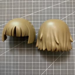 GSC Clay Man Hair white model OB11 doll accessories