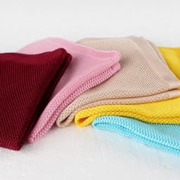Knitting Wool Men's Solid Black Pocket Square Suit Formal Dress Accessories Small Scarf Towel Wedding Chest Handkerchief 25.5cm
