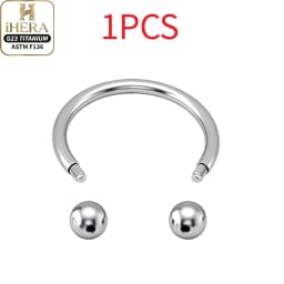 1/5PC G23 Titanium Nose Rings Piercings Lip Eyebrow Ear Septum Helix Cartilage Septum Body Jewelry Piercing Labret Nariz C Rod