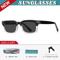 GENEVIEVE Classic Simple Design UV Protection Customizable Prescription Sunglasses Polarized Prescription Sunglasses 2189