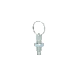 Index Plunger Stainless Steel 304 Pull Ring and Lock Nut Screw Index Plungers with Ring and Lock Pin M6 M8 M10 M12 M16