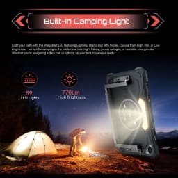 CUBOT Tab Kingkong S 4G Rugged Tablet Unisoc T616 4G 10.1-inch HD+ 90Hz 6GB+256GB 15300mAh Battery 33W Charging 48MP Android 15