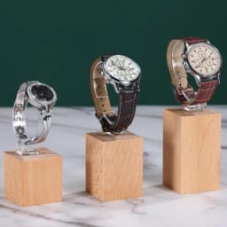 Wooden Walnut Watch Display Stand Bangle Holder Watch Organizer for Jewelry Showcase Store Counter C Watches Showing Rack